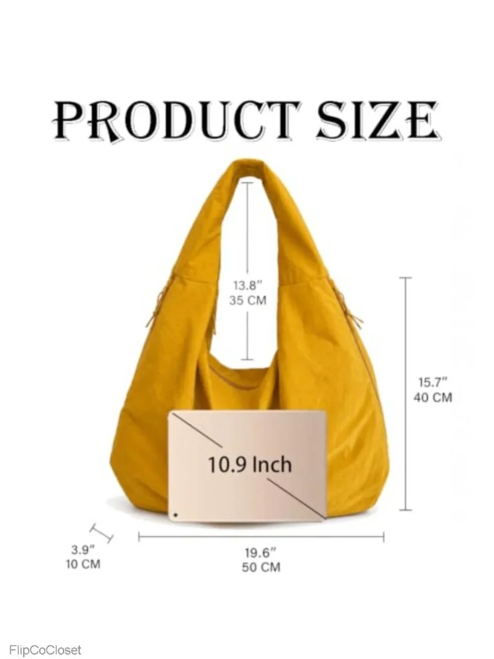 Large Nylon Hobo Shoulder Bag Casual Tote Shopper Handbag